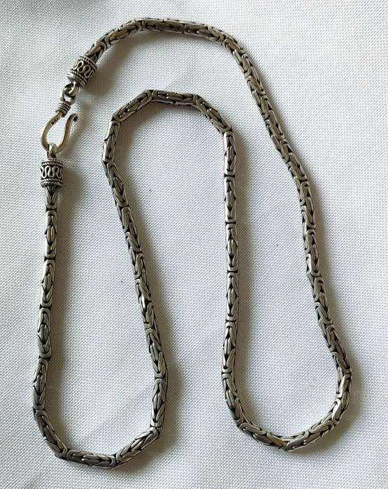 Vintage Sterling Silver necklace - 31.64 g - 925 stamp - exquisite well crafted piece