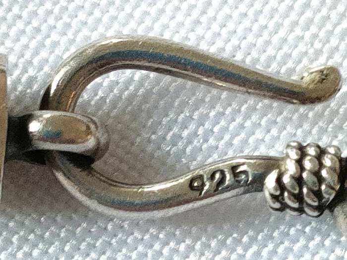Vintage Sterling Silver bracelet - 15.66 g - 925 stamp - exquisite well crafted piece