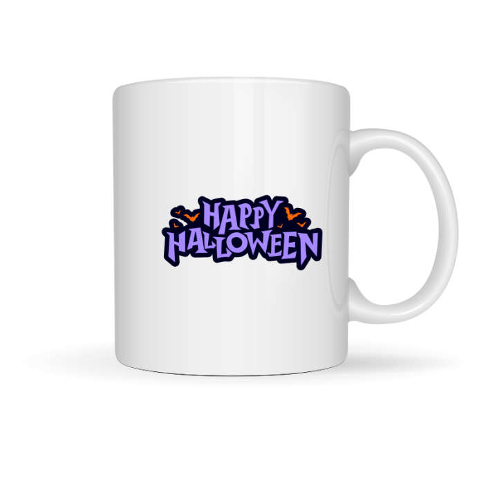 Printed Mug - Happy Halloween