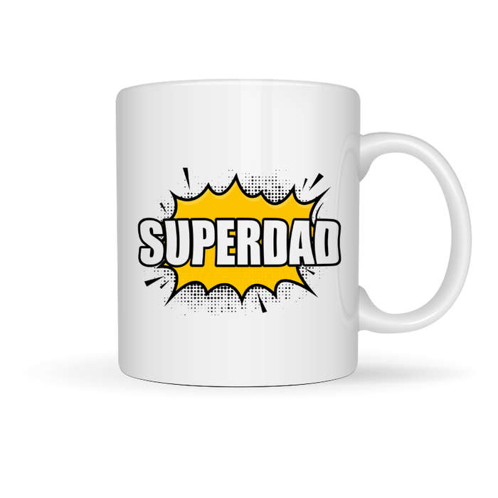 Printed Mug -SuperDad Printed Mug