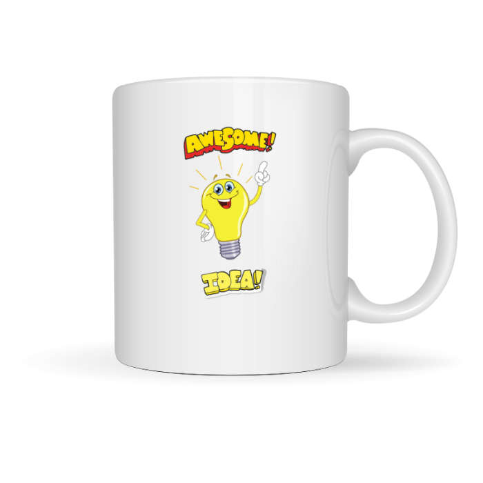 Printed Mug -Awesome Idea