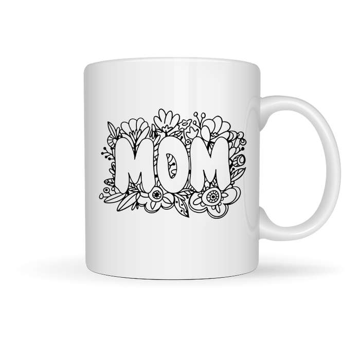 Printed Mug -Mom Printed Mug