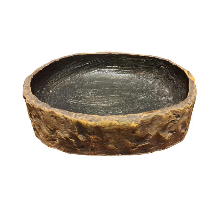Round Reptile Flat Water & feed Bowls - Mini