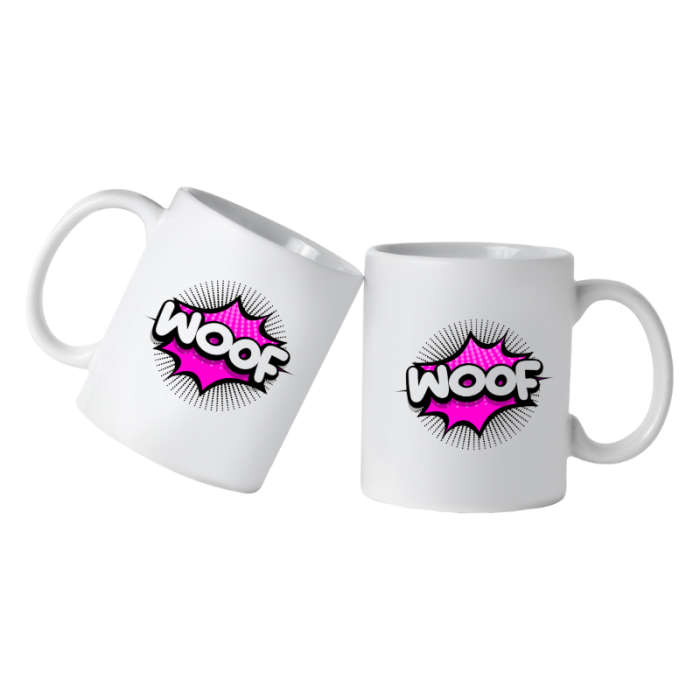 Printed Mug -Woof Printed Mug