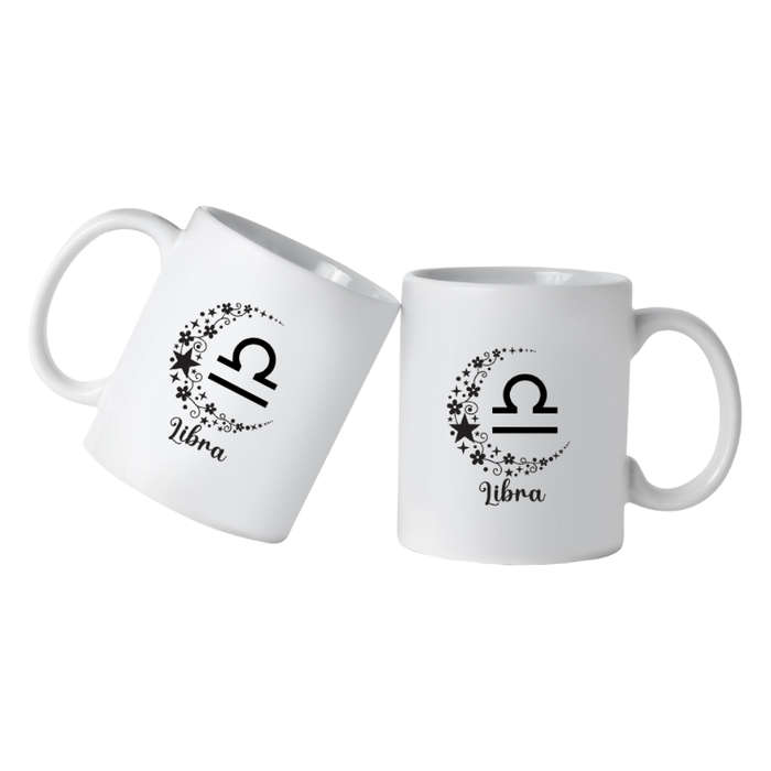 Printed Mug -Zodiac - Libra