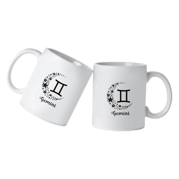 Printed Mug -Zodiac - Gemini