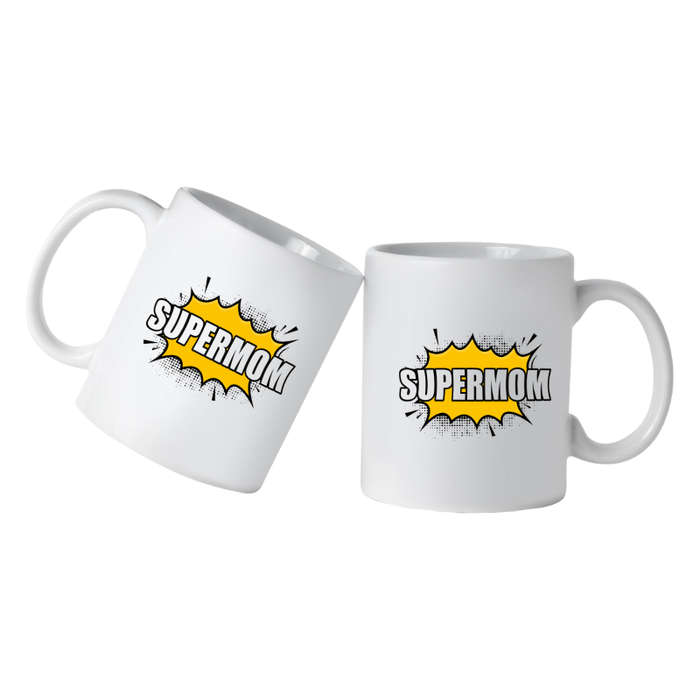 Printed Mug -Super Mom Printed Mug