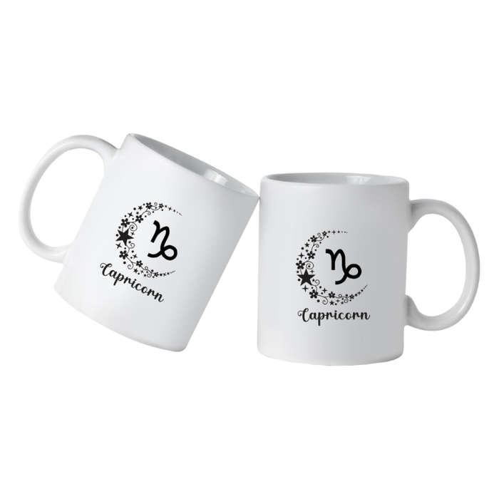 Printed Mug -Zodiac - Capricorn