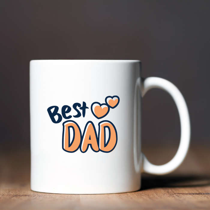 Printed Mug -Best Dad Printed Mug