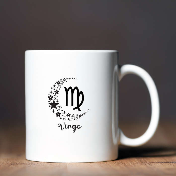 Printed Mug -Zodiac - Virgo
