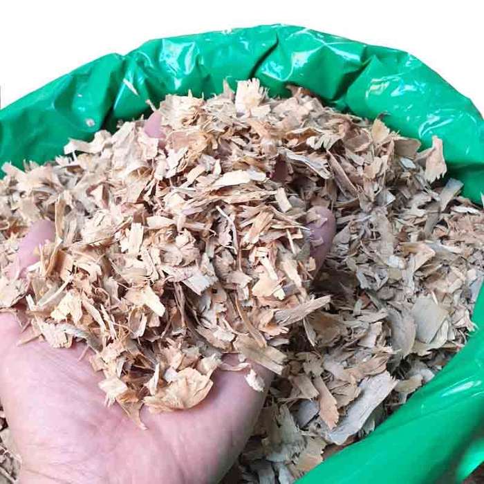 Wood Shavings - Dust Free 55L Semi Compressed Bag Oven Dried 100% Pine
