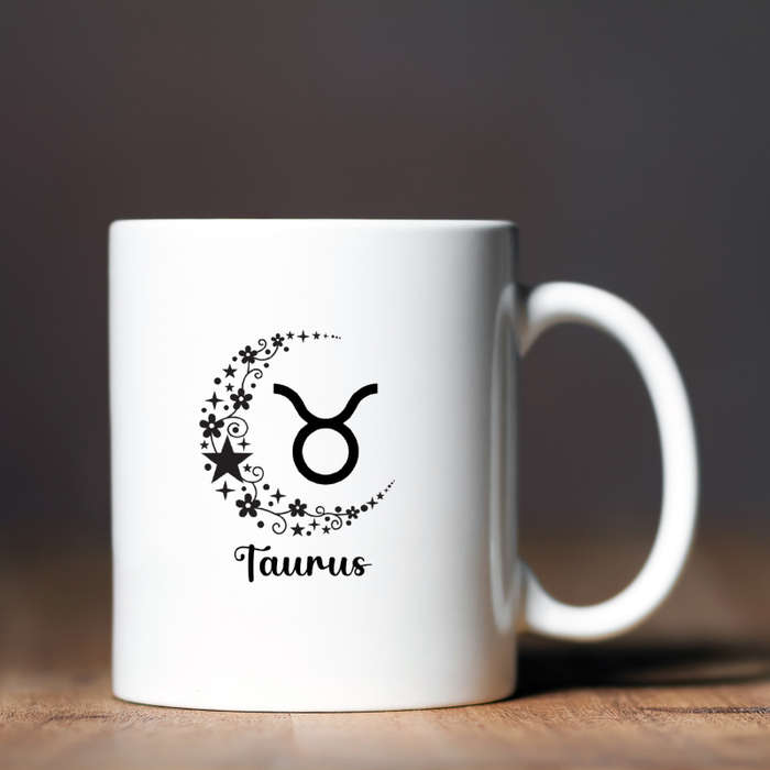 Printed Mug -Zodiac - Taurus