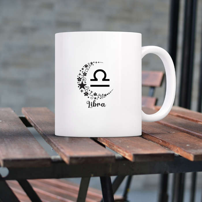 Printed Mug -Zodiac - Libra