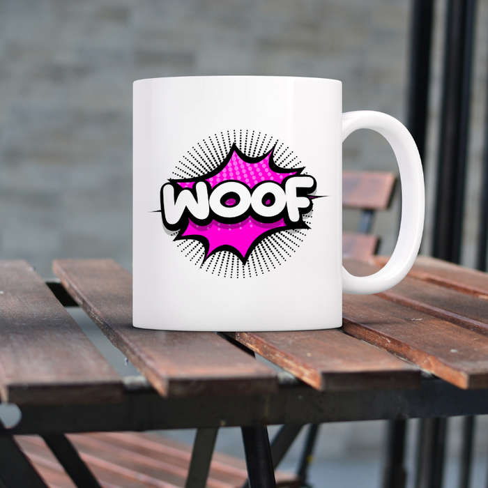Printed Mug -Woof Printed Mug