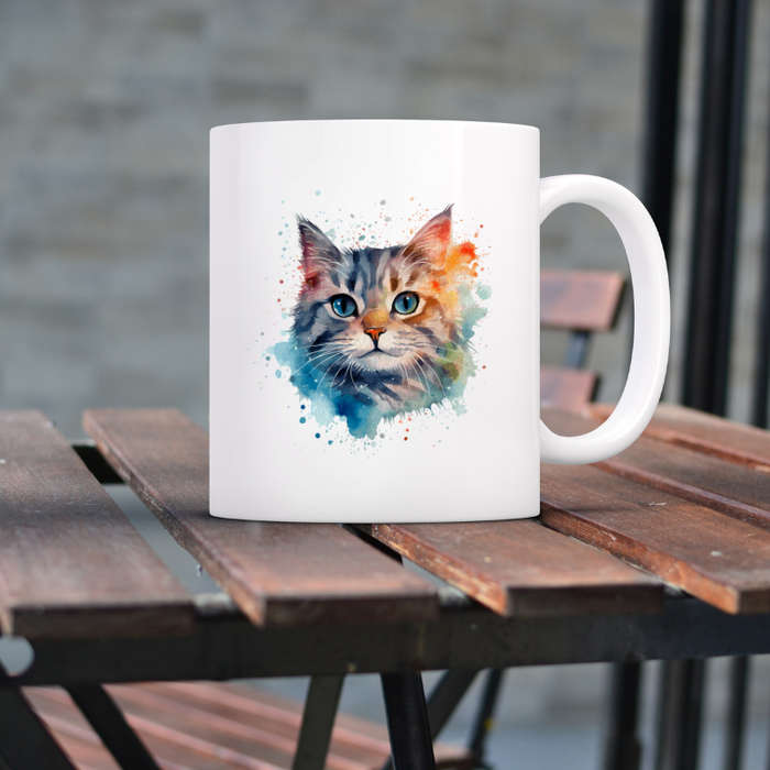 Printed Mug -Cat