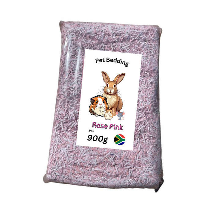 Coloured Substrate Beading For Hamsters & Small Rodents - Pink - 900g