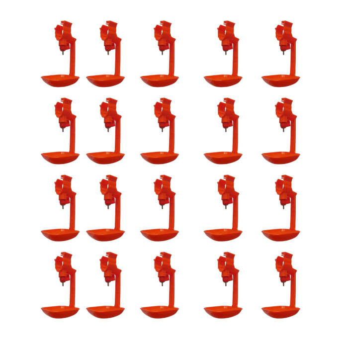 Automatic Poultry Nipple Drinker With Dripping Cup 40 pack