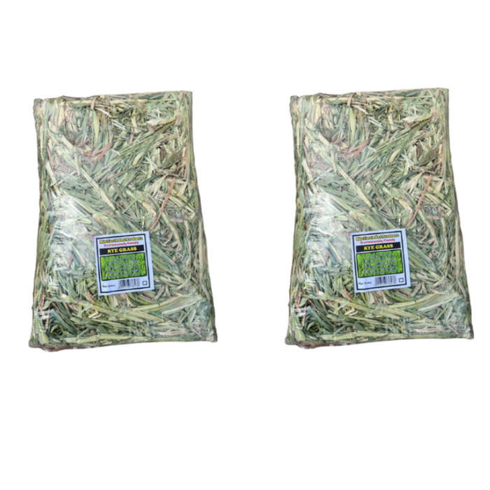 Rye Grass for Rabbits / Chinchillas Combo Pack of 2 Blooks
