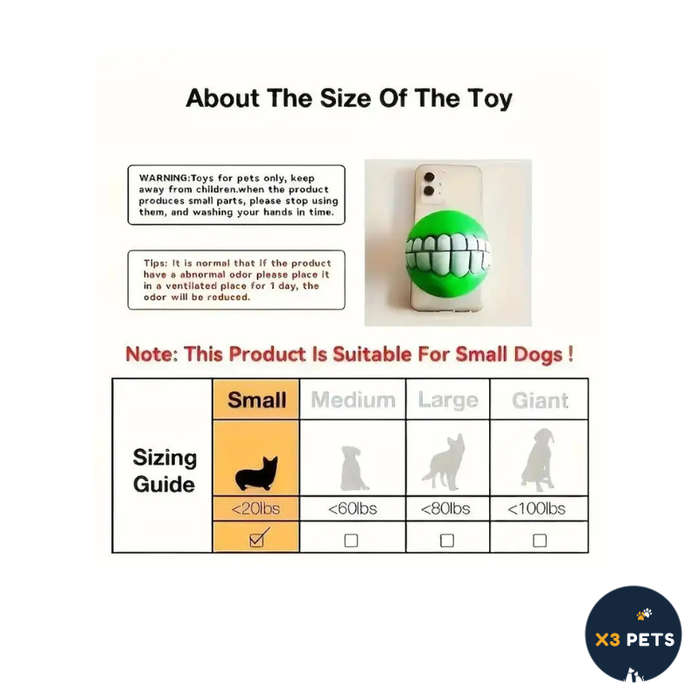 Grinning Dog Balls pack of 4 Mixed Color Combo