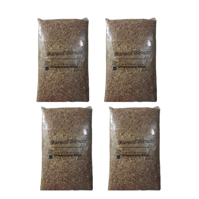 Cereal Straw for all Rodents - 4 Pack