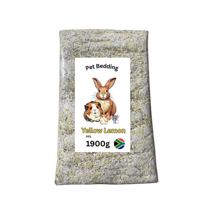 Coloured Substrate Beading For Hamsters & Small Rodents - Yellow- 1900g
