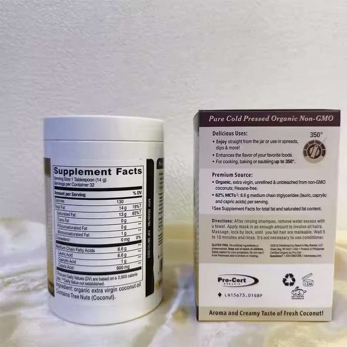 High Quality Vitamin E Anti Hair Loss Treatment Organic Hair Mask Coconut Oil Hair Mask