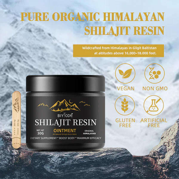 Pure Himalayan Resin With Spoon 30g Resin Liquid For Men And Women With 85+