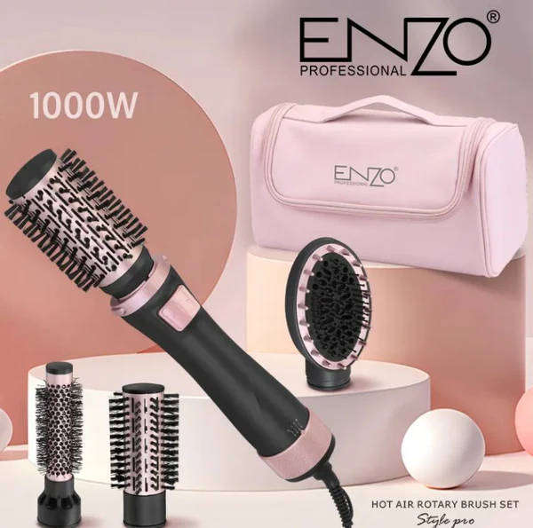4 In 1 Rotating Negative Ionic Detachable Brush Head