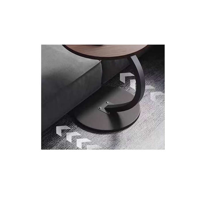 Small C-Shape Sofa Side Table Couch Laptop End Table Coffee Tea Snack Desk