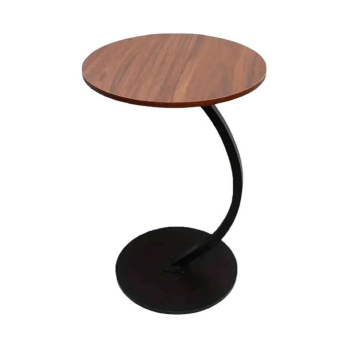 Small C-Shape Sofa Side Table Couch Laptop End Table Coffee Tea Snack Desk