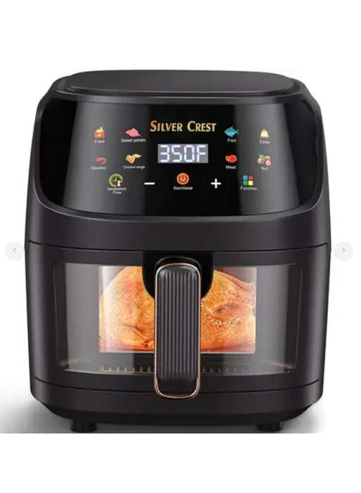 Silver Crest Visible Window Air Fryer 8L