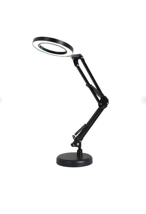 Magnifying Glass LED Lamp - with Desk Clip