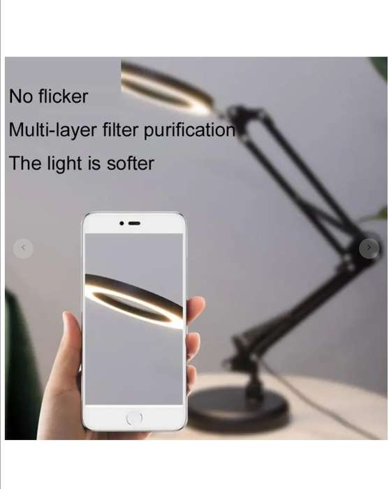 Magnifying Glass LED Lamp - with Desk Clip
