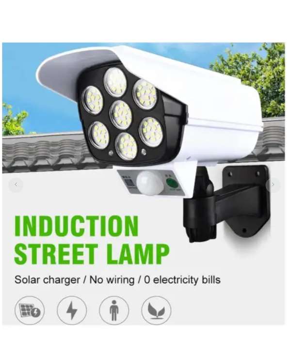 LED Solar Powered Motion Sensor Flood Light