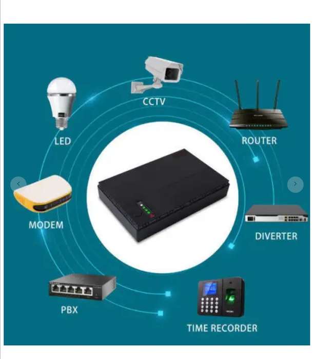 24000mAh Mini DC UPS. Uninterupted power for routers, security cam, mobile devices ect (+/- 6 hours)