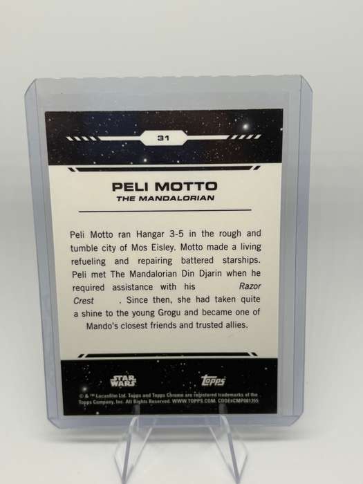 2024 Topps Chrome Star Wars - Peli Motto 35/99 #31