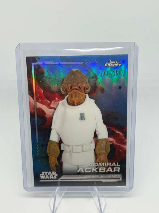 2024 Topps Chrome Star Wars - Admiral Ackbar 141/150 #121