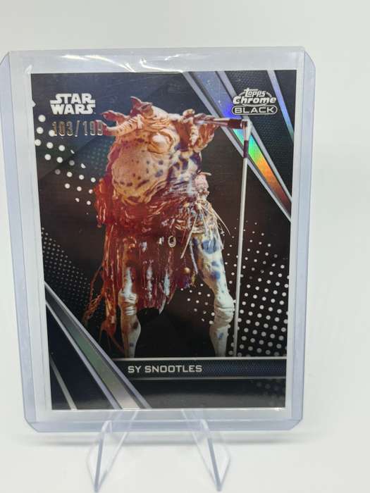 2023 Topps Chrome Black Star Wars - Sy Snootles 103/199 #55