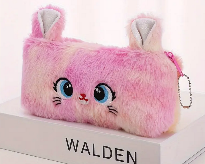 Plush Pencil Case Note Book and Koki Set