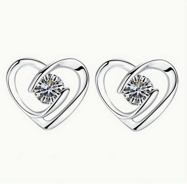 Sandalwood Hair Brush Silver Makeup Mirror and Earrings