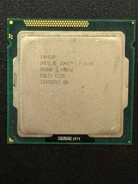 Core i7 2nd generation Processor (2600@3.4GHz)