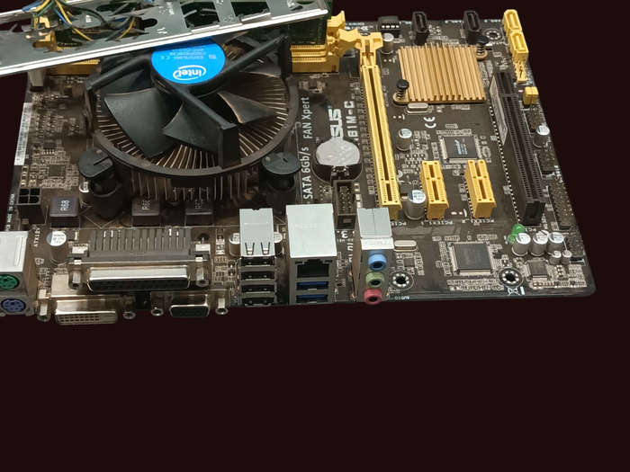 Asus H81M-C Motherboard plus Processor/Core i7 4770 Cpu/8Gb Memory/Cooler
