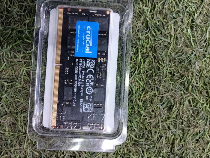 16GB DDR5 Laptop Memory/Crucial