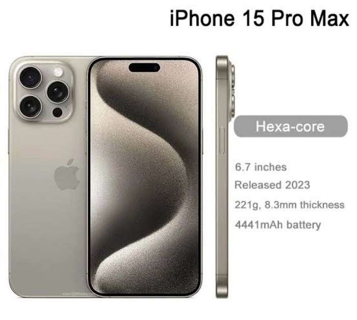 IPHONE 15 PRO MAX 256GB