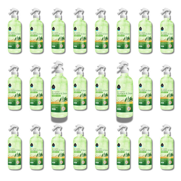 First Class Sanitizer Spray Tea Tree Surface & Handwash 500ml x 24