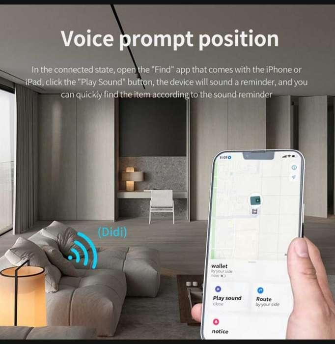Smart AirTag Key Finder Tracker - Android and IOS