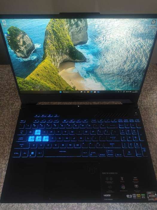 ASUS TUFF A15 Gaming 15.6" 144Hz Display 12th Gen Ryzen 7 6800HS 16GB DDR5 Ram 1TB M.2 NVMe RTX2050