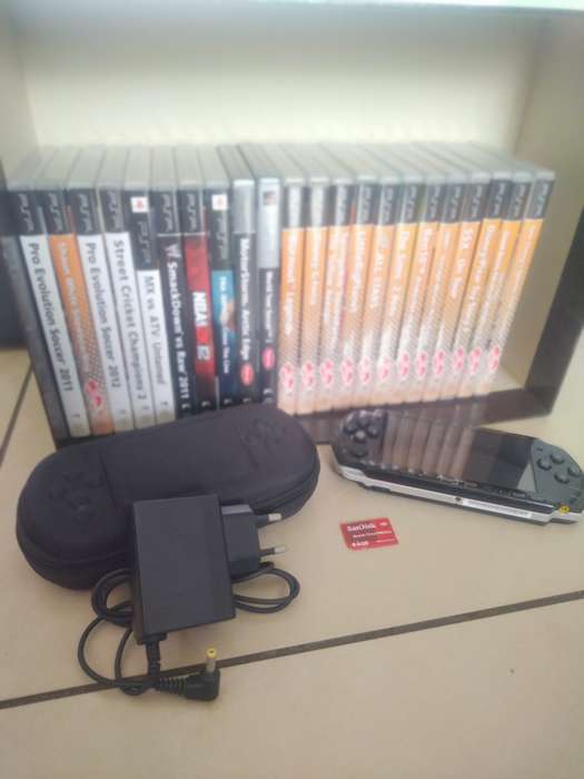 Sony Psp Console + An Exciting Mixed Gaming Bundle