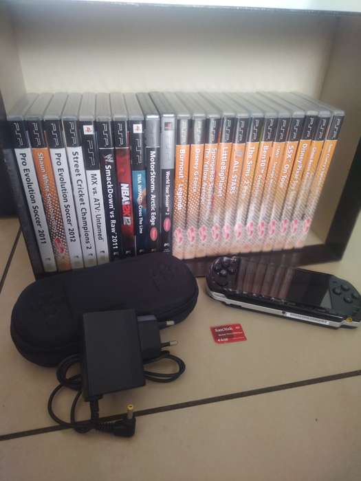 Sony Psp Console + An Exciting Mixed Gaming Bundle