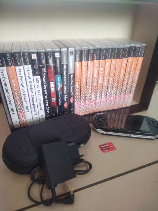 Sony Psp Console + An Exciting Mixed Gaming Bundle
